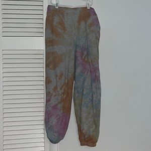 Rainbow tye dye pacsun sweats WILL TAKE OFFERS
